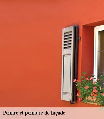 Peintre et peinture de façade