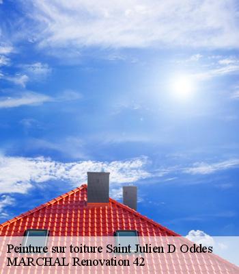 Peinture sur toiture