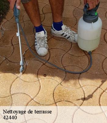 Nettoyage de terrasse