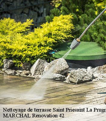 Nettoyage de terrasse