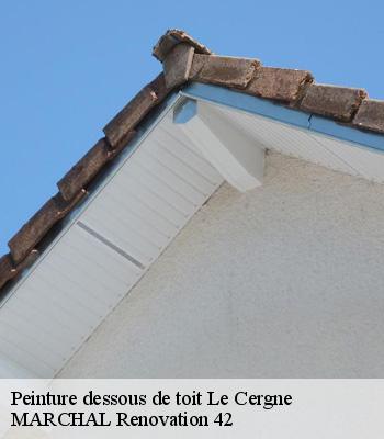 Peinture dessous de toit