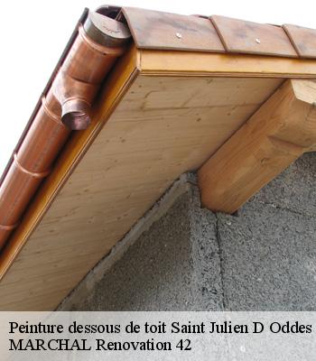 Peinture dessous de toit